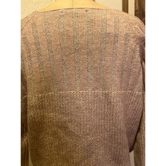 Simplee Boho Button Down V-Neck Raglan Sleeve Sweater Cardigan NWT Size S - Picture 9 of 12